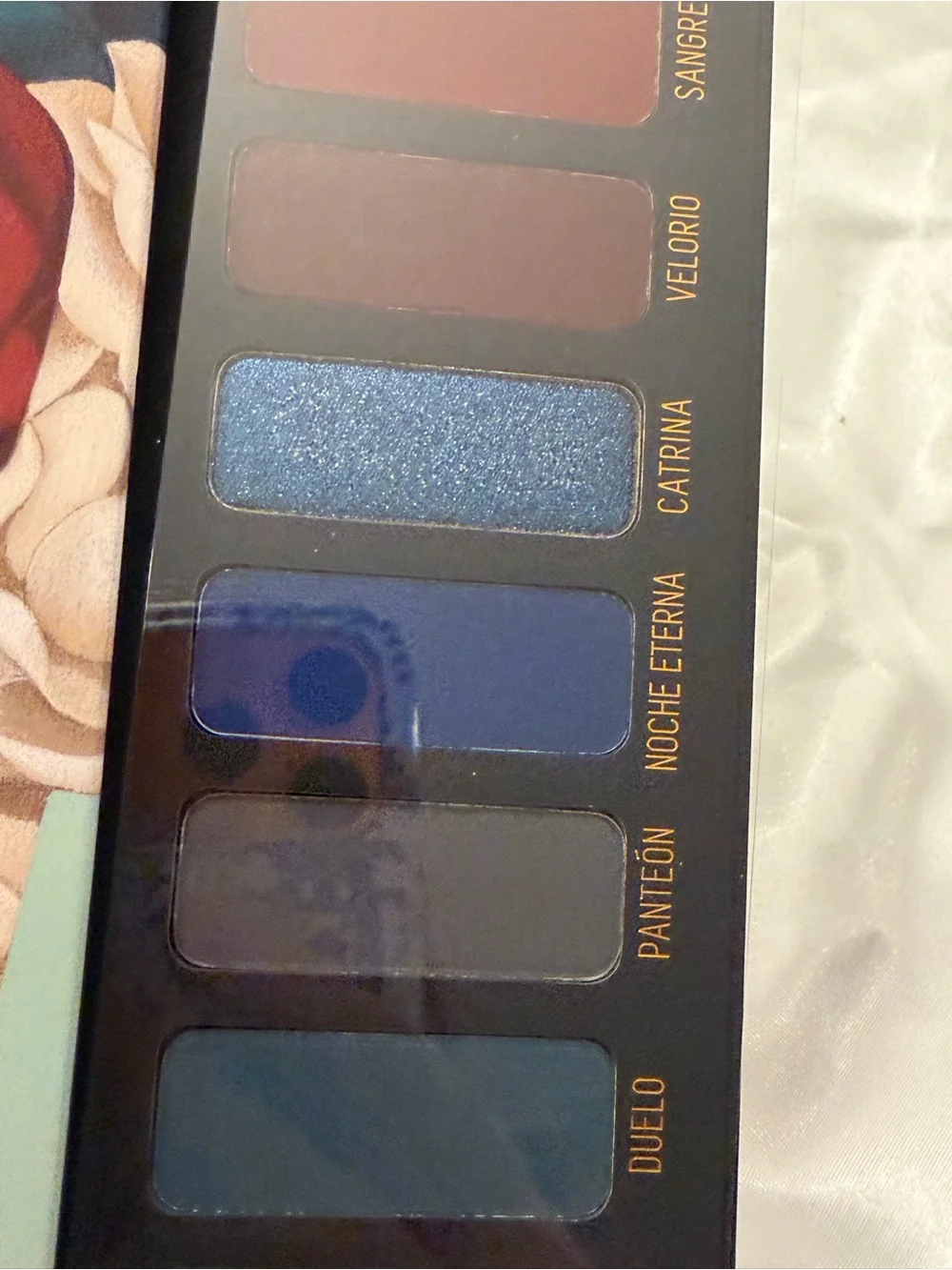 Melt Cosmetics MUERTE Eyeshadow Palette NEW Jewel Tones Luxury Gothic Skull Art